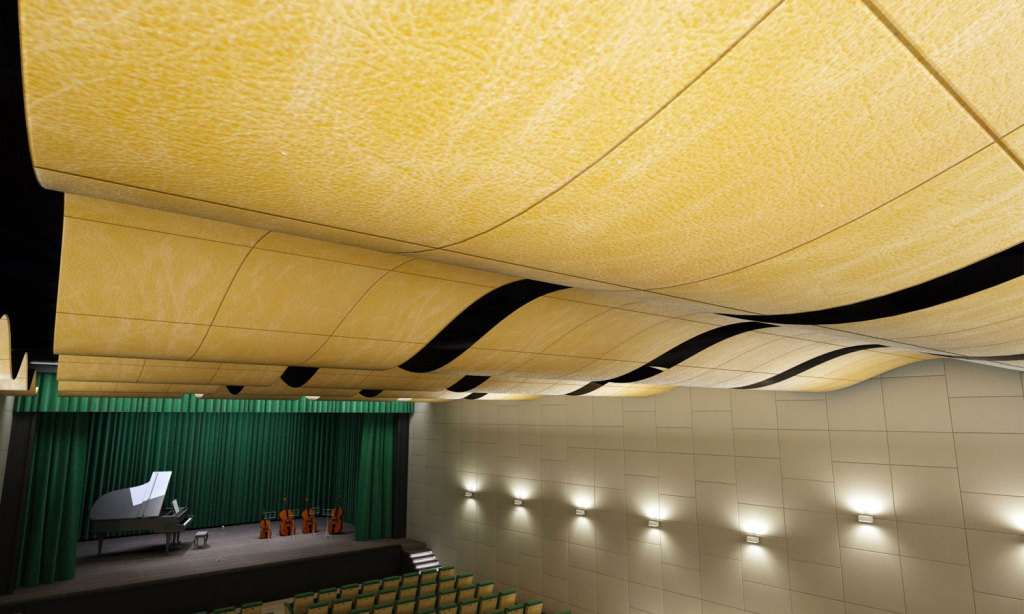 Vista soffitto teatro